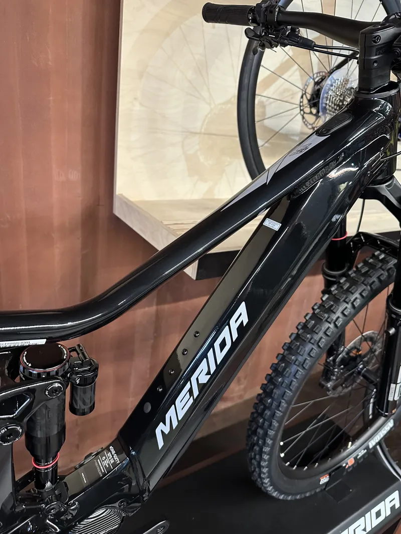 2022 Merida eOne-Sixty 975 Electric Mountain Bike in Black-4