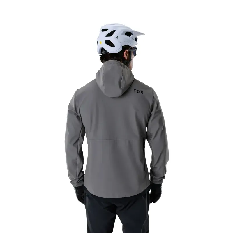 Fox Ranger Fire Hoodie in Pewter Grey-3