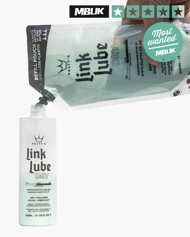 Peaty's LinkLube Dry Drip Wax Chain Lube Refill Pouch - 360ml-3