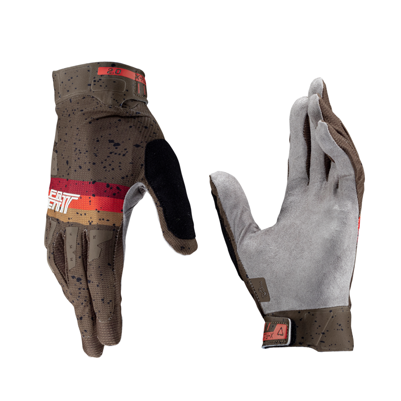 Leatt X-Flow MTB 2.0 Glove in Loam Brown-1