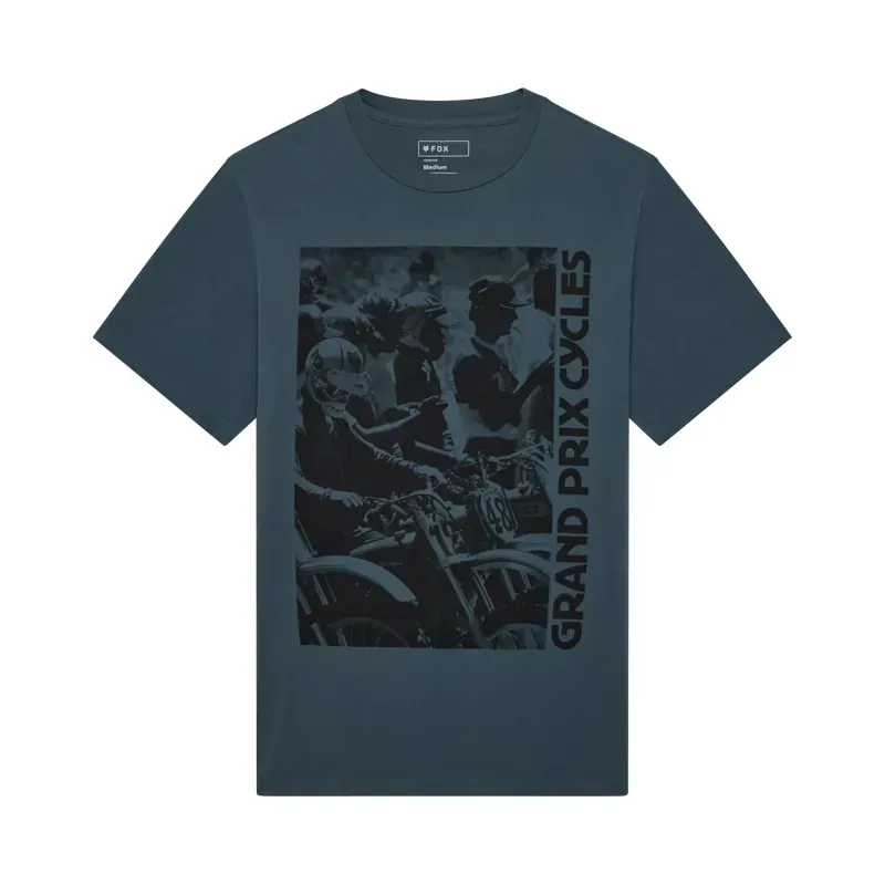 Fox Circa 74 195 Original Short Sleeve T-Shirt in Deep Cobalt Blue
