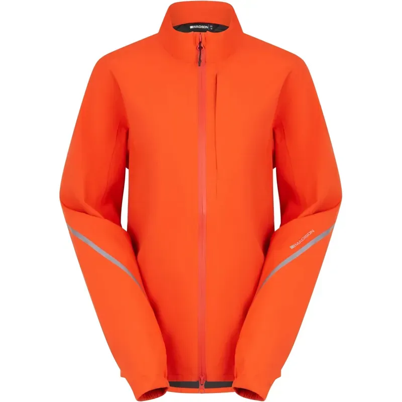 Madison Freewheel Women's Waterproof Jacket in Magma Red