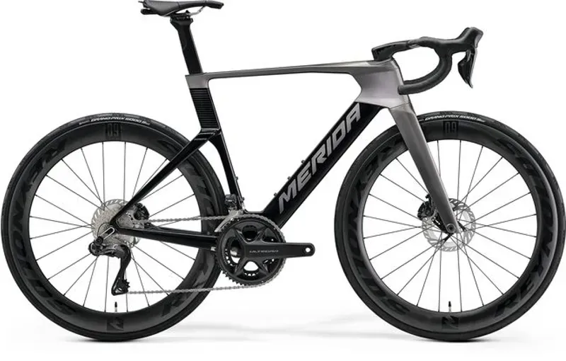 Merida MY27 Reacto 8000 Road Bike in Grey/Black Grey