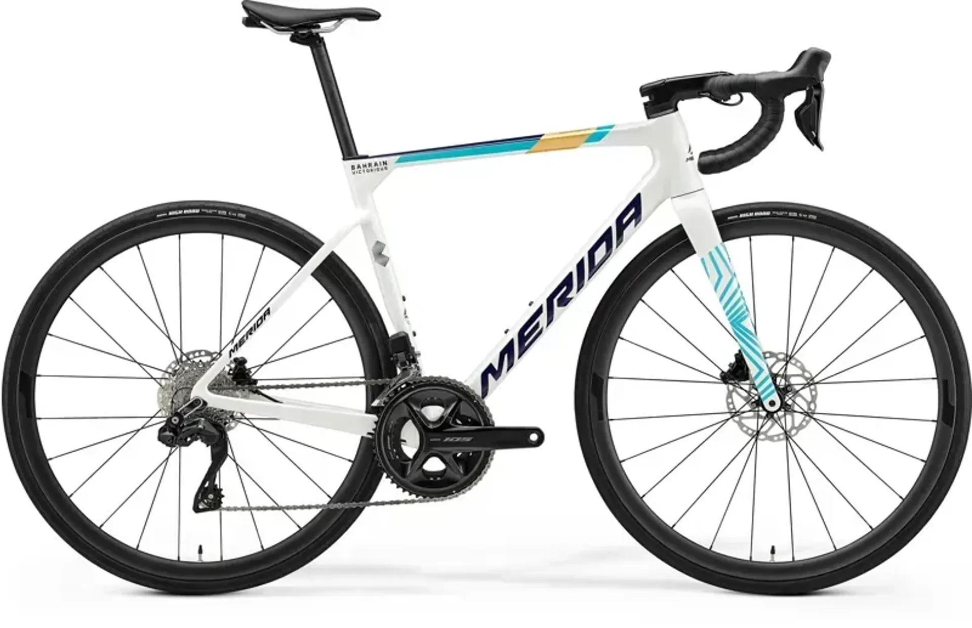 Merida Scultura 6000 Road Bike in Teal/Pearl Team