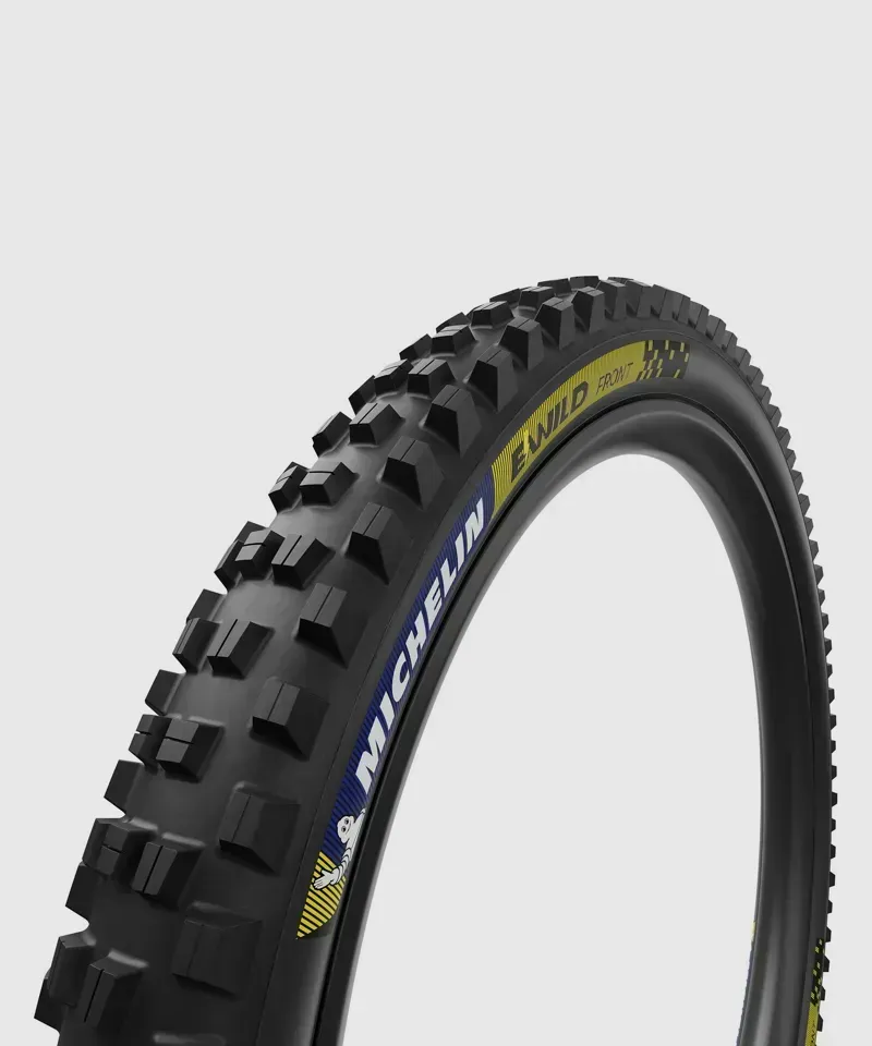 Michelin E-Wild Front Racing Line Tyre in Black-6