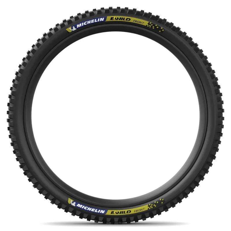 Michelin E-Wild Front Racing Line Tyre in Black-2