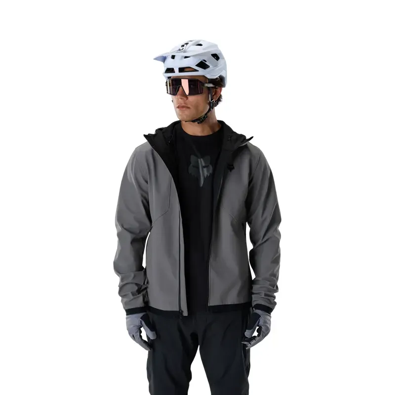 Fox Ranger Fire Hoodie in Pewter Grey-4