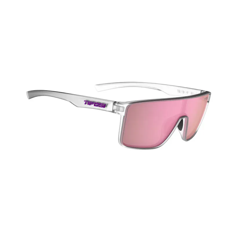 Tifosi Sanctum Single Lens Sunglasses In Satin Clear-2