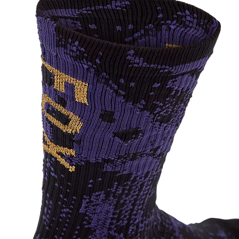 Fox 8-inch Ranger Sock Goldstone Limited Edition Collection Purple-1