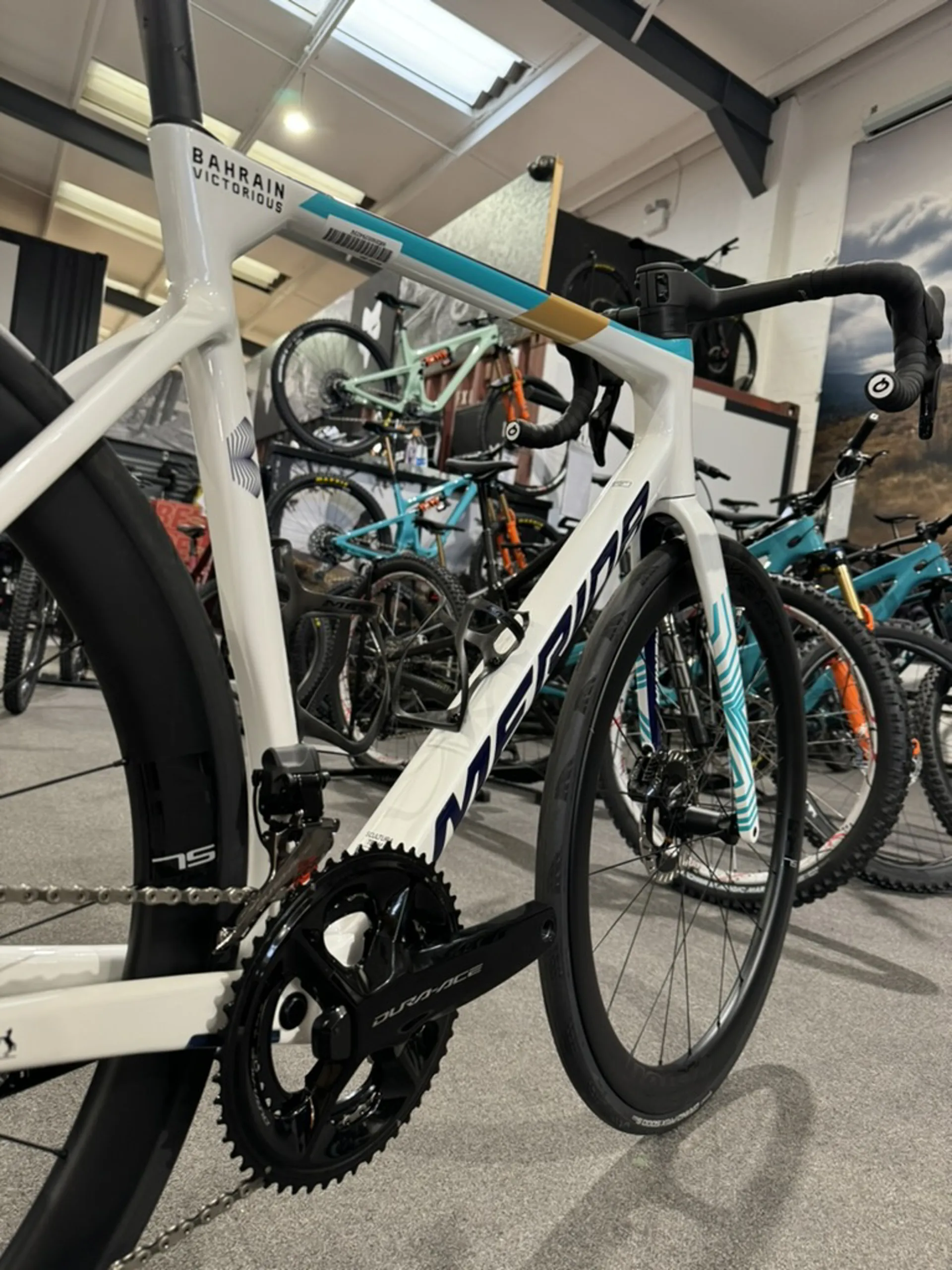 2025 Merida Scultura Team - Team Teal/Pearl