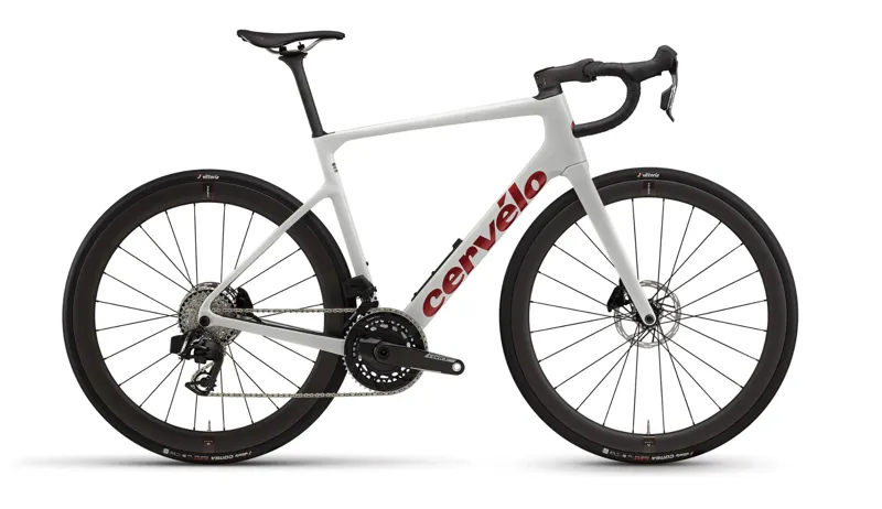 Cervelo 2026 Caledonia 5 Force AXS - Vanilla/ Cherry