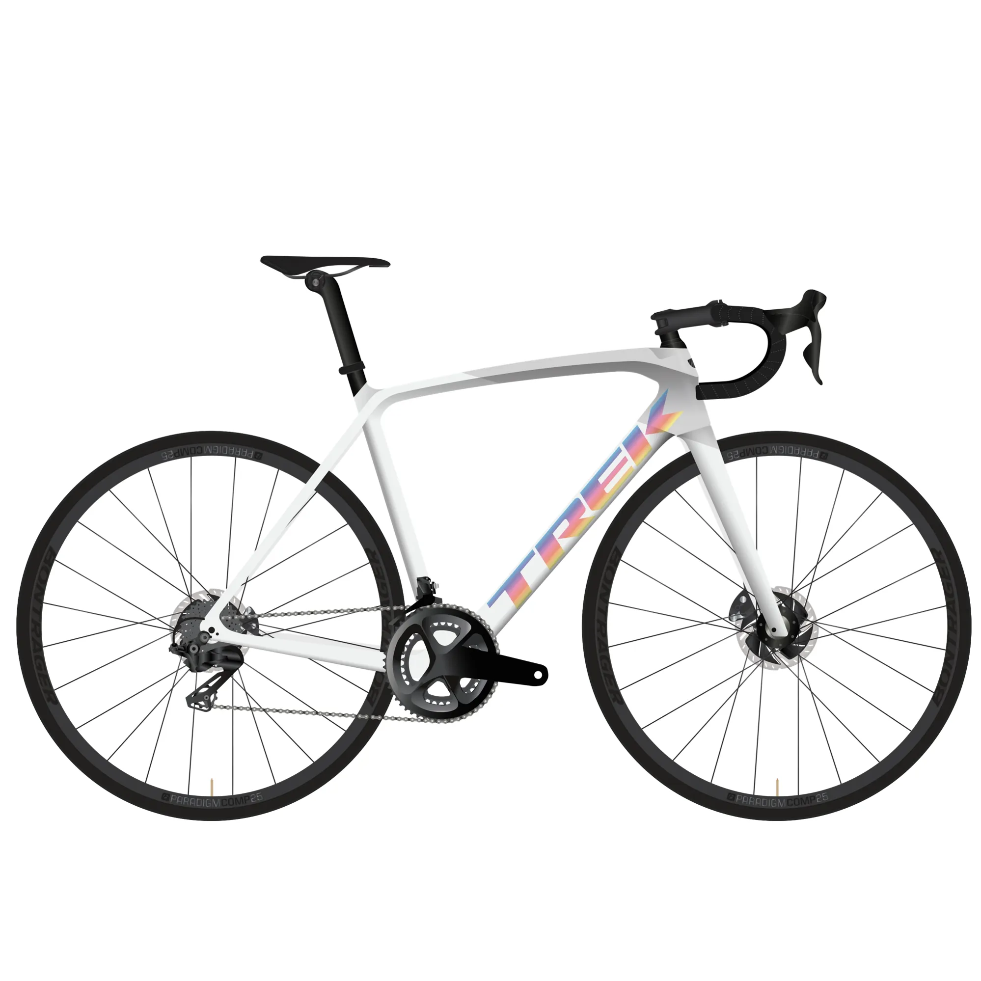 2022 Trek Emonda SL Road Bike in White - Main Image