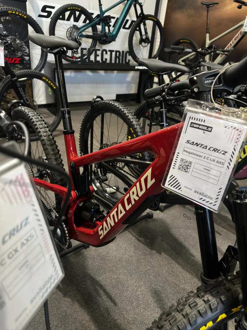 Santa Cruz Megatower C GX AXS T Type - Crimson-4