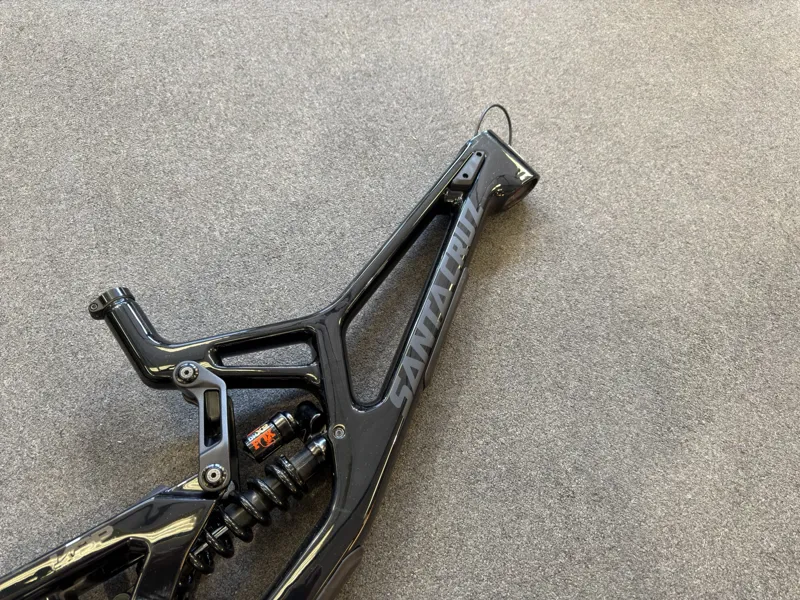 Lightly Used Santa Cruz V10 CC Black - Medium Frame - DHX2 Factory Shock-1