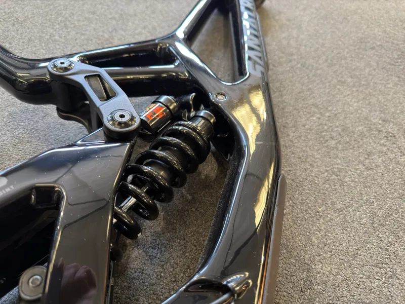 Lightly Used Santa Cruz V10 CC Black - Medium Frame - DHX2 Factory Shock-4