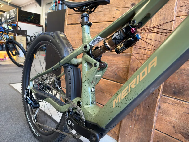 Merida eOne Sixty SL 10k Anaconda Green Long - Lightly Used-4