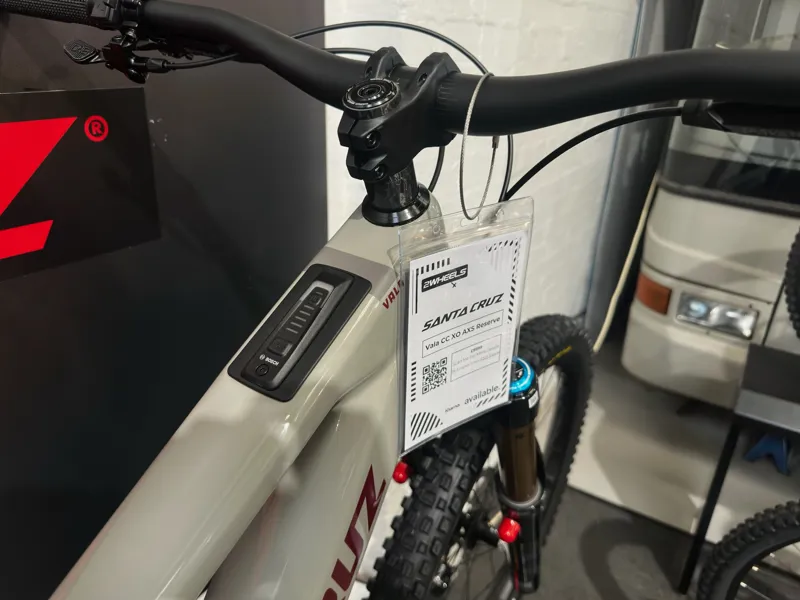 Santa Cruz Vala CC X0 AXS RSV Glossy Grey - Free Bosch Powermore With This Bike!-6