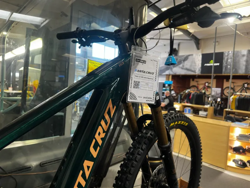 Santa Cruz Vala MY26 CC X0 AXS RSV Midnight Green - Free Bosch Powermore With This Bike!-2