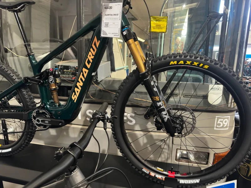 Santa Cruz Vala MY26 CC X0 AXS RSV Midnight Green - Free Bosch Powermore With This Bike!-6