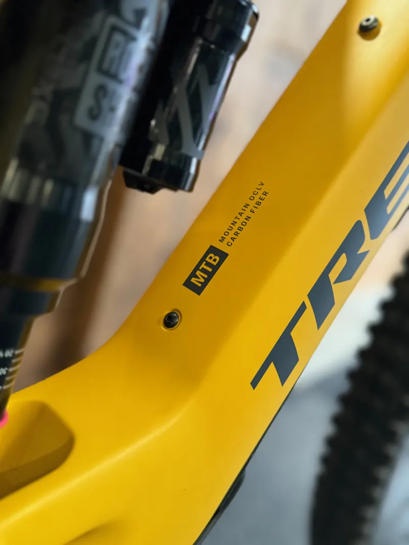 Trek Fuel Exe 9.8 XT Electric Mountain Bike in Baja Yellow-6