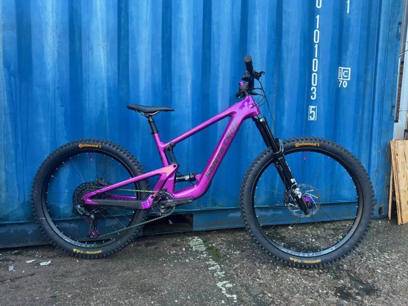 Santa Cruz Heckler SL Custom Purple Large - Very Little Use