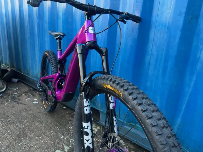 Santa Cruz Heckler SL Custom Purple Large - Very Little Use-3