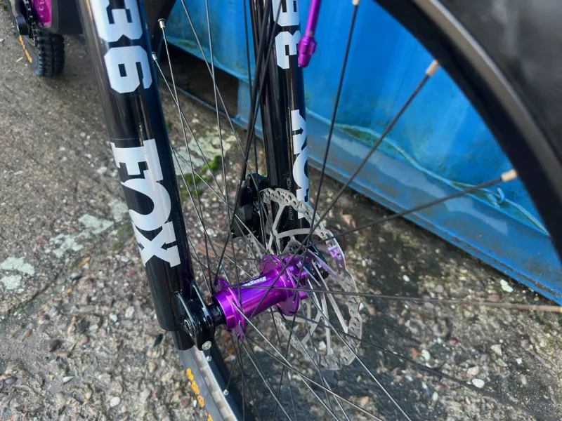 Santa Cruz Heckler SL Custom Purple Large - Very Little Use-6