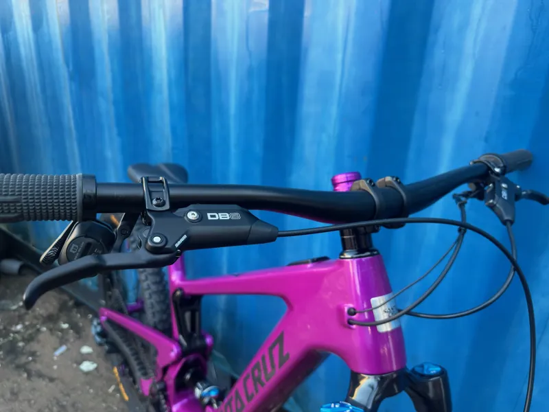 Santa Cruz Heckler SL Custom Purple Large - Very Little Use-5