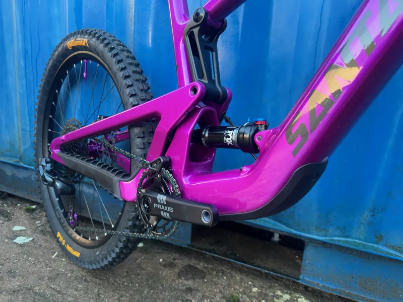 Santa Cruz Heckler SL Custom Purple Large - Very Little Use-4