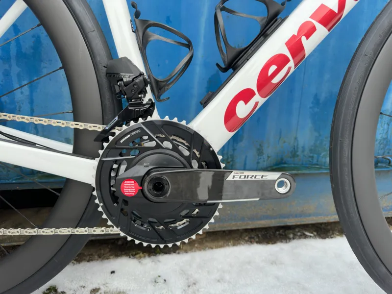 Cervelo 2026 Caledonia 5 Force AXS - Vanilla/ Cherry-5