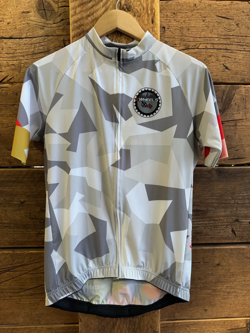 2 Wheels Only Custom Camo Jersey by Santini/Trek