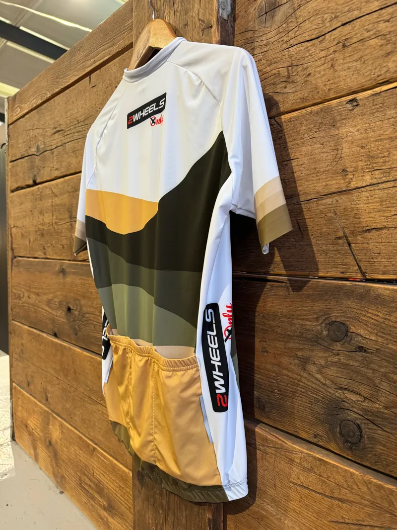 2 Wheels Only Custom LandScape Jersey by Santini/Trek-2