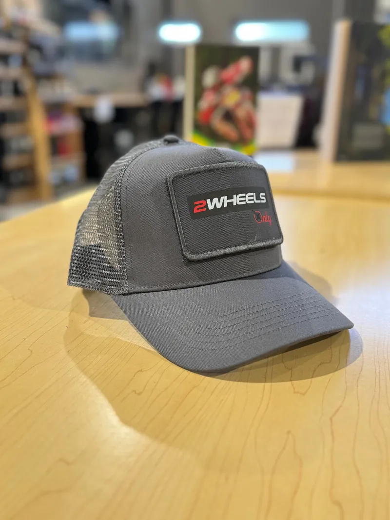 GREY Trucker Cap 2 Wheels Only