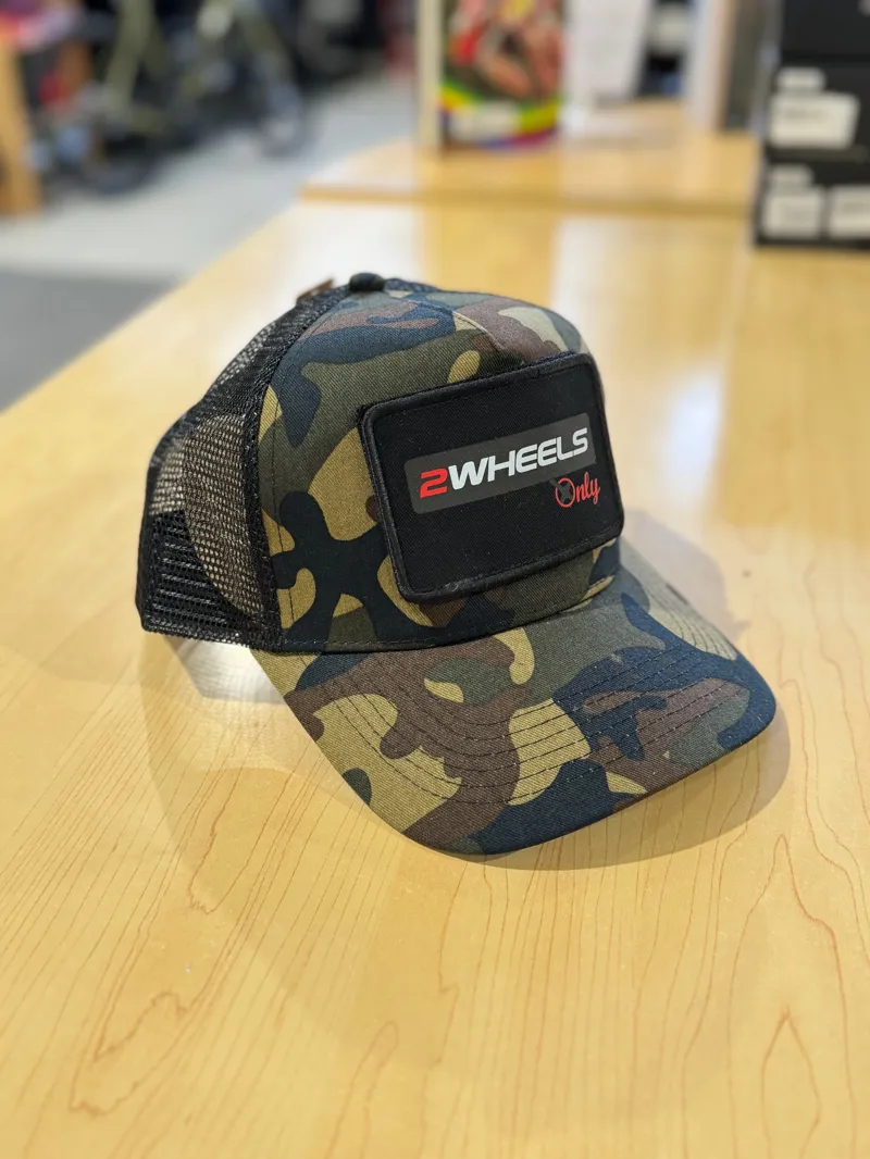 CAMO Trucker Cap 2 Wheels Only