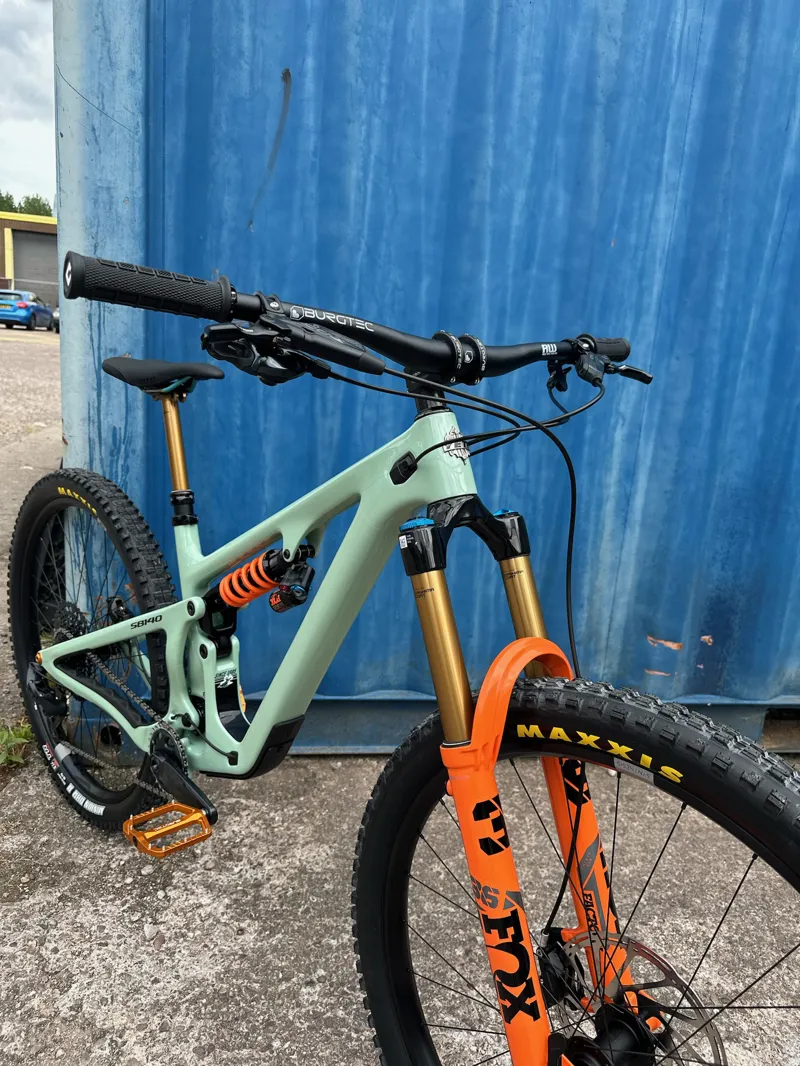 Yeti Cycles SB140 C-Series LR in Sage - Free Fox Factory Upgrade-5