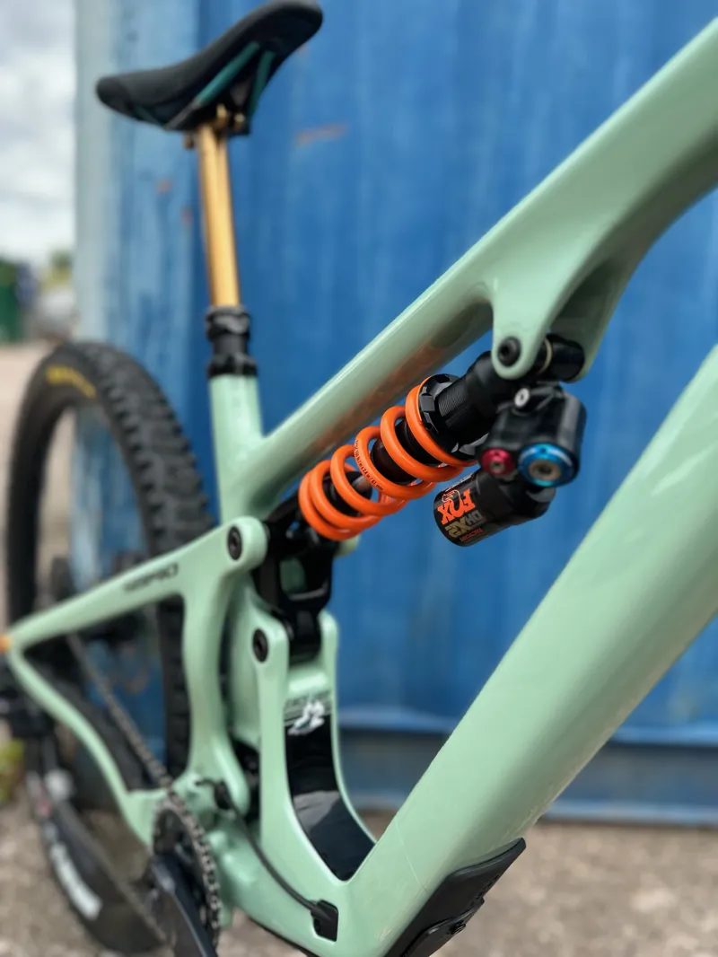 Yeti Cycles SB140 C-Series LR in Sage - Free Fox Factory Upgrade-3
