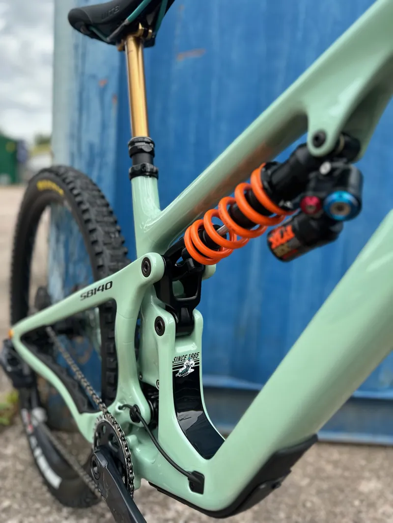 Yeti Cycles SB140 C-Series LR in Sage - Free Fox Factory Upgrade-2