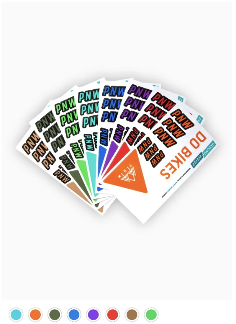 PNW Ground Keeper Custom Handlebar Decal