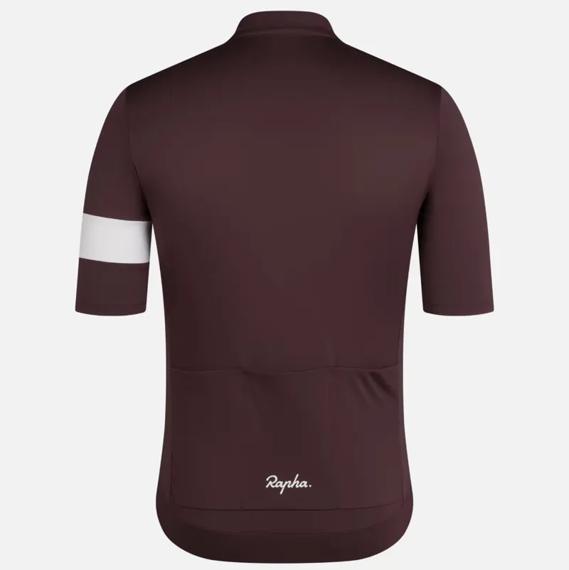 Rapha Mens Core Jersey Mahogany-1