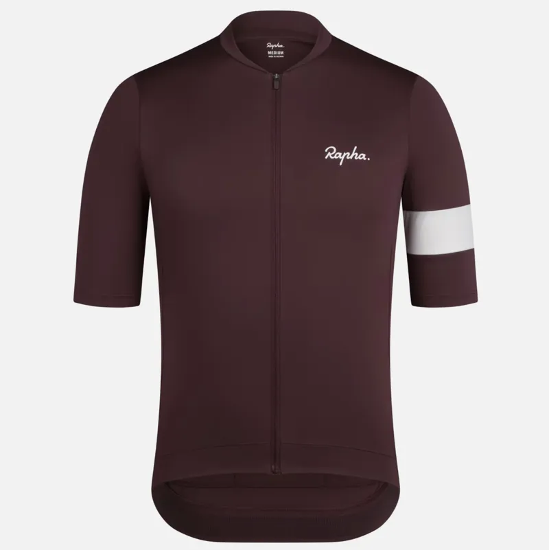 Rapha Mens Core Jersey Mahogany