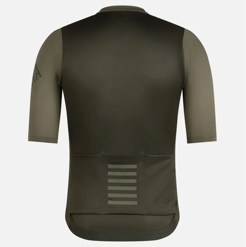 Rapha Mens Pro Team Training Jersey Green/Dark Green-1