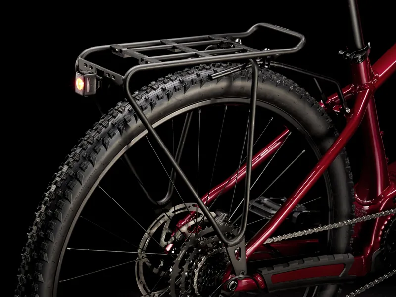 Trek Marlin + 6 Electric Mountain Bike in Crimson-8