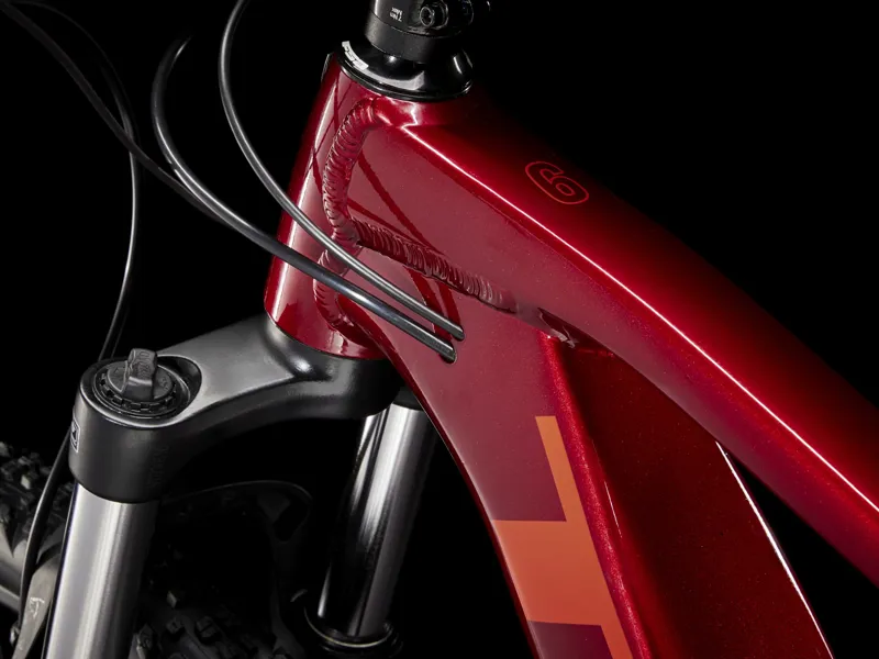 Trek Marlin + 6 Electric Mountain Bike in Crimson-6