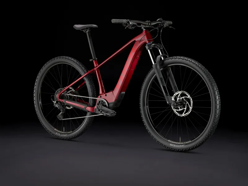 Trek Marlin + 6 Electric Mountain Bike in Crimson-1