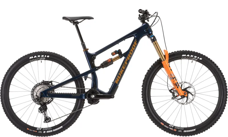 Nukeproof 2022 Mega 290 Factory Carbon Bike Kraken Blue