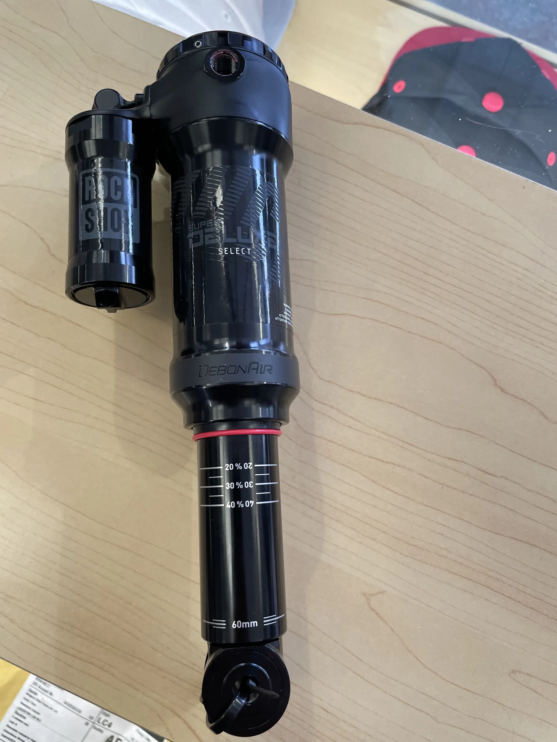 Amortisseur RockShox Deluxe RL 205x60 Trunnion - Occasion - Pour VTT