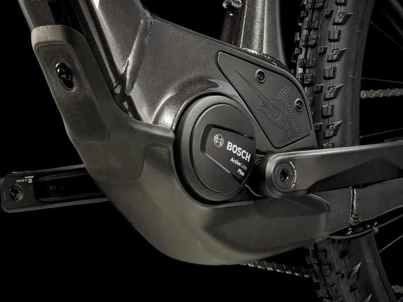 Trek Marlin + 6 Electric Mountain Bike in Dnister Black-3