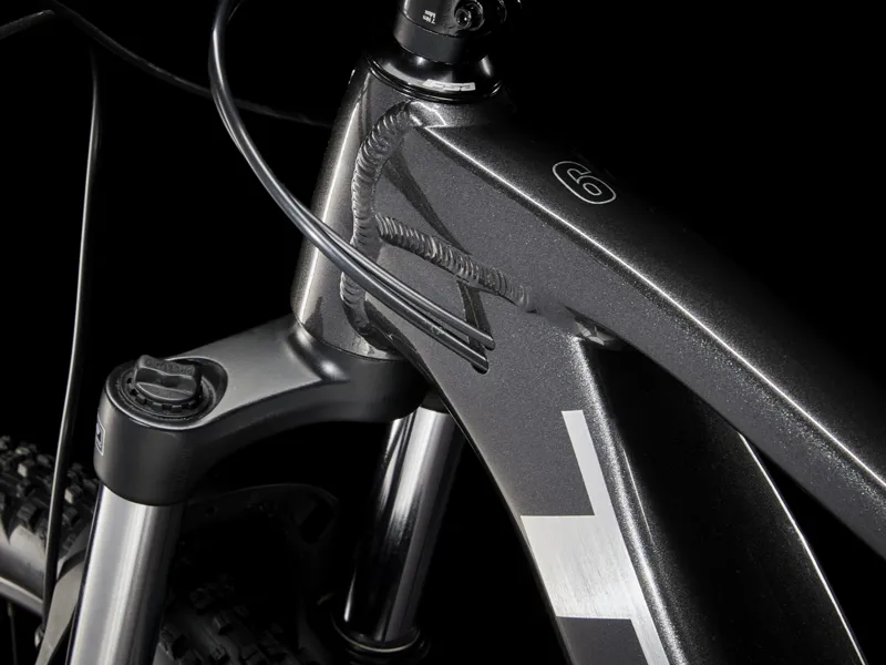 Trek Marlin + 6 Electric Mountain Bike in Dnister Black-5