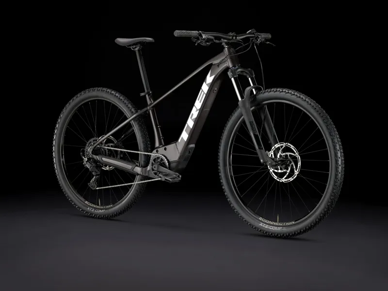 Trek Marlin + 6 Electric Mountain Bike in Dnister Black-1