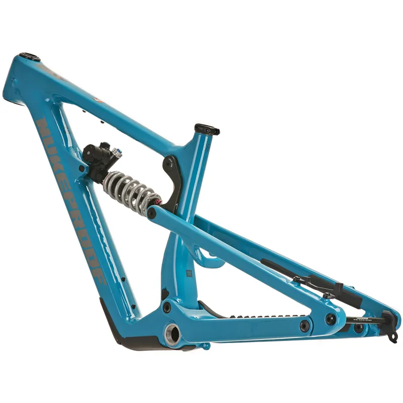 Nukeproof 2022 Mega 297 Carbon Frame-Set LTD Push Shock Teal-4